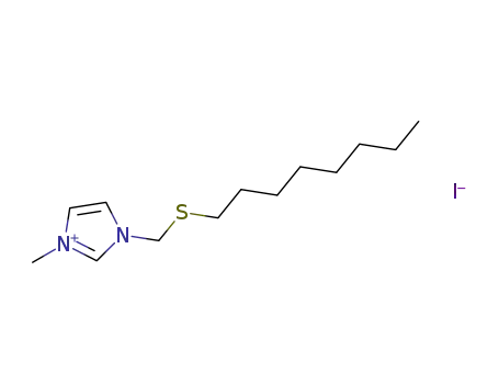 1-methyl-3-octylthiomethylimidazolium iodide