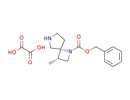 benzyl (3S,4R)-3-methyl-1,6-diazaspiro[3.4]octane-1-carboxylate oxalate