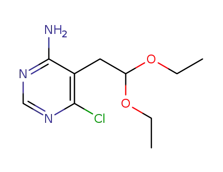 4-amino-6-chloro-5-(2,2-diethoxyethyl)pyrimidine
