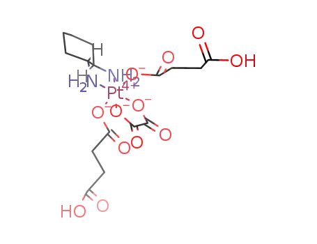 bis(3-carboxypropanoato)(trans-1R,2R-diaminocyclohexane)oxalatoplatinum(IV)