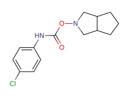 p-chlorophenyl hexahydrocyclopenta[c]pyrrol-2(1H)-yl carbamate