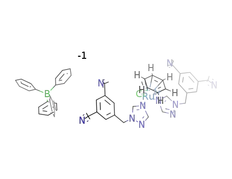 [Ru(η6-C6H6)(η1-anastrozole)2Cl]BPh4
