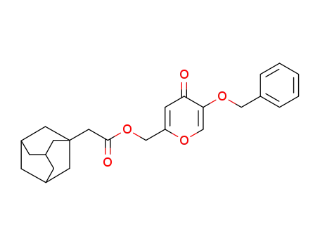 5‑benzyloxy‑4H‑pyran‑4‑one‑2‑ylmethyl adamantan‑1‑ylacetate