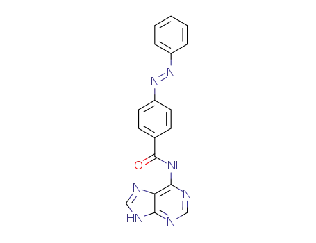 (E)-4-(phenyldiazenyl)-N-(9H-purin-6-yl)benzamide