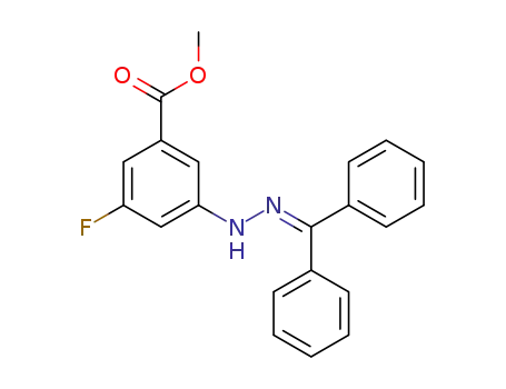 methyl 3-[2-(diphenylmethylene)hydrazino]-5-fluorobenzoate