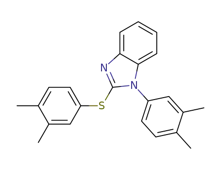 1-(3,4-dimethylphenyl)-2-((3,4-dimethylphenyl)thio)-1H-benzo[d]imidazole