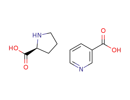 (S)-2-carboxypyrrolidin-1-ium nicotinate