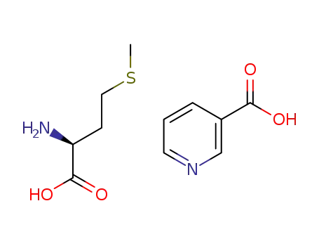 (S)-1-carboxy-3-(methylthio)propan-1-aminium nicotinate