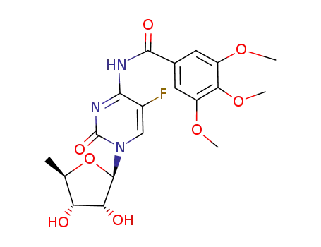 Cytidine,5'-deoxy-5-fluoro-N-(3,4,5-trimethoxybenzoyl)-