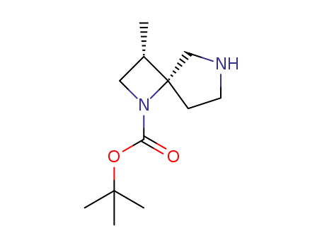 t-butyl (3S,4R)-3-methyl-1,6-diazaspiro[3.4]octane-1-carboxylate