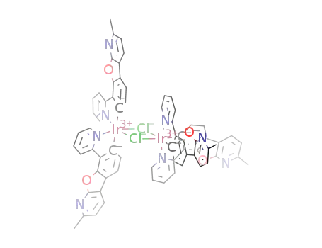 (1,2-methyl-8-(2-pyridine)benzofuran[2,3-B]pyridine)4Ir2Cl2