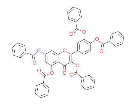 2-(3,4-bis(benzoyloxy)phenyl)-4-oxo-4H-chromene-3,5,7-triyl tribenzoate