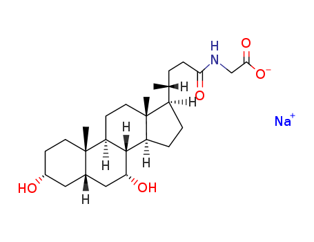 GLYCOCHENODEOXYCHOLIC ACID SODIUM SALT