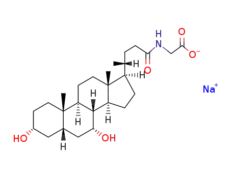 glycochenodeoxycholic acid sodium salt