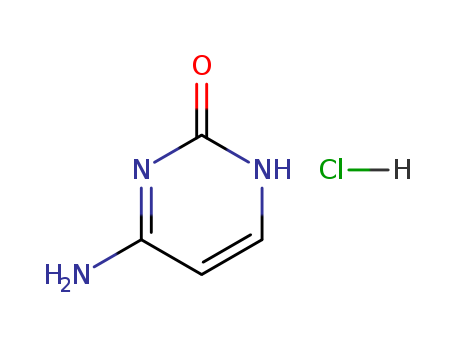 2(1H)-Pyrimidinone, 4-amino-, monohydrochloride