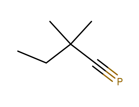 Molecular Structure of 117972-60-8 (Phosphine, (2,2-dimethylbutylidyne)-)