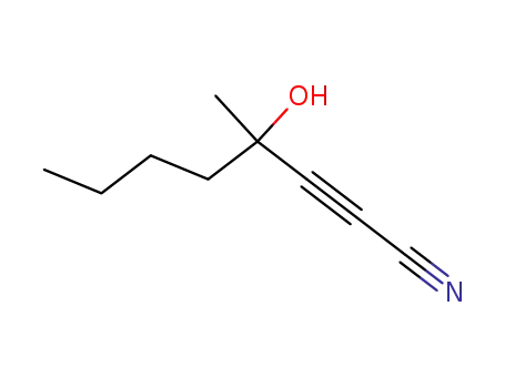 4-Hydroxy-4-methyl-oct-2-ynenitrile