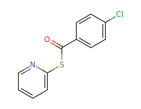 Molecular Structure of 74032-43-2 (Benzenecarbothioic acid, 4-chloro-, S-2-pyridinyl ester)