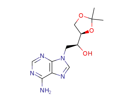(2'S,3'R)-9-(3',4'-O-isopropylidene-2',3',4'-trihydroxybutyl)adenine