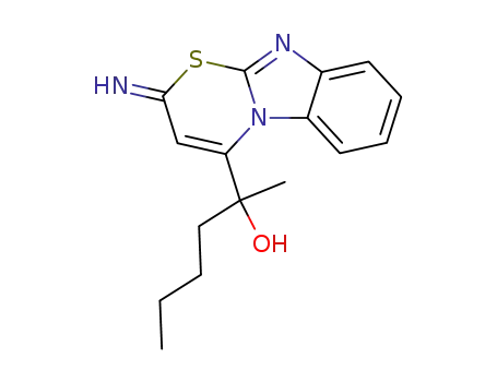 2-(2-Imino-2H-1-thia-4a,9-diaza-fluoren-4-yl)-hexan-2-ol