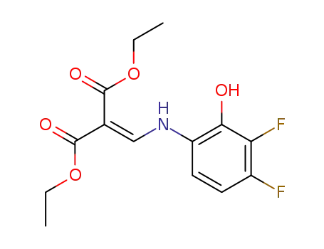 diethyl 2-(((3,4-difluoro-2-hydroxyphenyl)amino)methylene)malonate