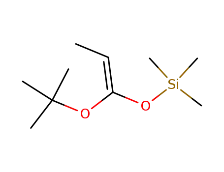 Molecular Structure of 72658-10-7 ((1E)-1-tert-Butoxy-1-(trimethylsilyloxy)propene)
