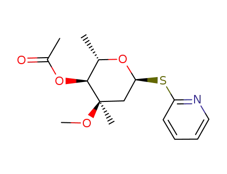 4-O-acetyl-1-deoxy-1-(2-pyridylthio)-α-L-cladinoside