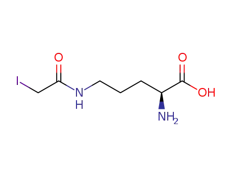 (+)-S-2-amino-5-iodoacetamidopentanoic acid