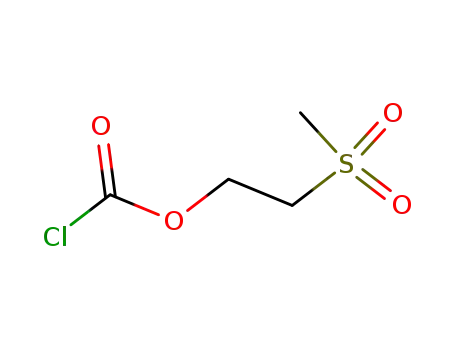 Carbonochloridic acid,2-(methylsulfonyl)ethyl ester