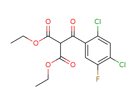 diethyl 2,4-dichloro-5-fluoro-benzoyl-malonate