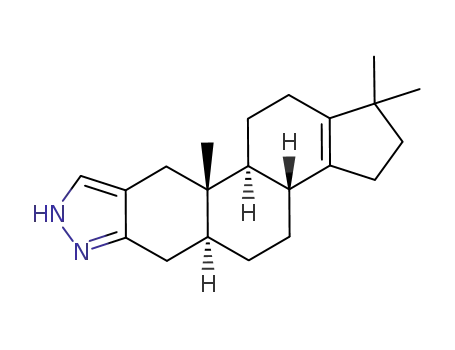 17,17-dimethyl-18-nor-5α-androst-13(14)-eno<3,2-c>pyrazole
