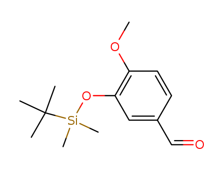 Benzaldehyde, 3-[[(1,1-dimethylethyl)dimethylsilyl]oxy]-4-methoxy-