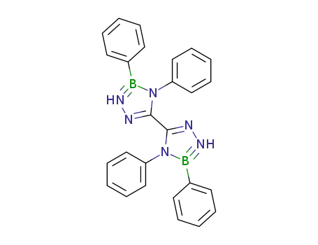 3,4,3',4'-tetraphenyl-3,4,3',4'-tetrahydro-2H,2'H-[5,5']bi[1,2,4,3]triazaborolyl