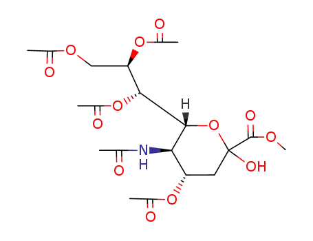 methyl (5-acetamido-4,7,8,9-tetra-O-acetyl-3,5-dideoxy-β-D-glycero-D-galacto-2-nonulopyranosyl)onate