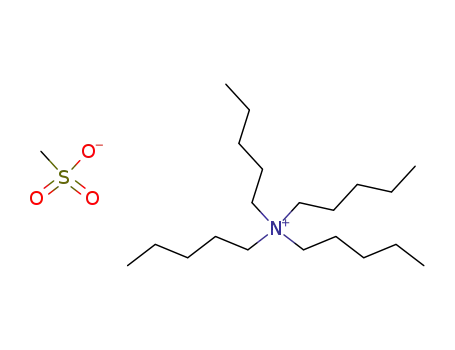 Molecular Structure of 113369-05-4 (TETRAPENTYLAMMONIUM METHANESULFONATE)