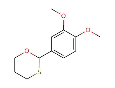 2-(3,4-dimethoxyphenyl)-1,3-oxathiane