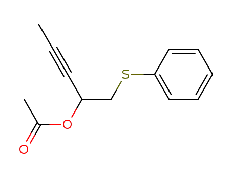 Acetic acid 1-phenylsulfanylmethyl-but-2-ynyl ester