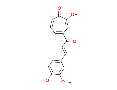 4-(3,4-dimethoxycinnamoyl)tropolone