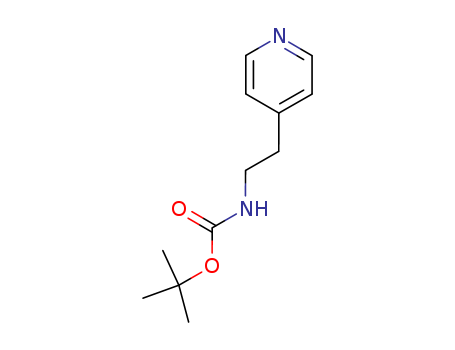 Carbamic acid, N-[2-(4-pyridinyl)ethyl]-, 1,1-dimethylethylester