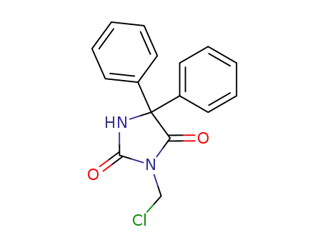 Molecular Structure of 93360-07-7 (CHLOROMETHYLPHENYTOIN)