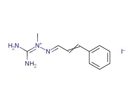 N-Diaminomethylene-N-methyl-N'-[(E)-3-phenyl-prop-2-en-(E)-ylidene]-diazenium; iodide