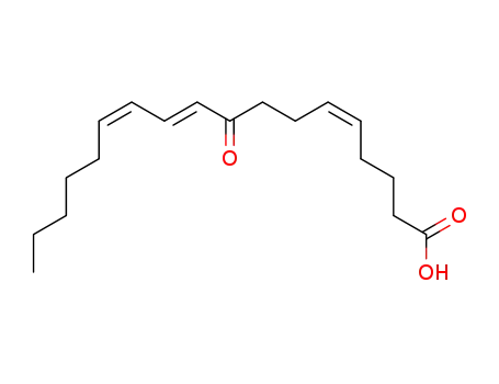 9-oxooctadeca-5Z,10E,12Z-trienoic acid