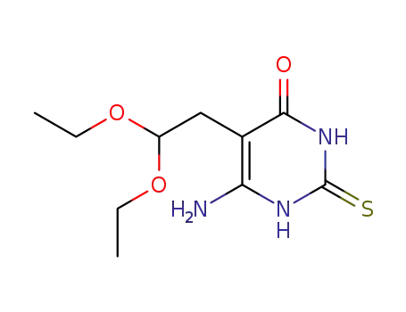 6-amino-5-(2,2-diethoxyethyl)-2-thioxo-2,3-dihydropyrimidin-4(1H)-one