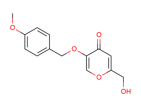 4H-Pyran-4-one, 2-(hydroxymethyl)-5-[(4-methoxyphenyl)methoxy]-