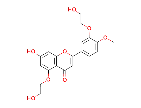 7-Hydroxy-5-(2-hydroxy-ethoxy)-2-[3-(2-hydroxy-ethoxy)-4-methoxy-phenyl]-chromen-4-one