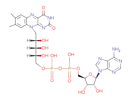 Riboflavin5'-(trihydrogen diphosphate), P'?5'-ester with adenosine