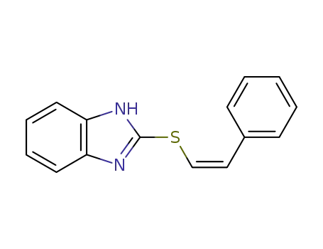 (Z)-2-(2-phenylethenylthio)-1H-benzimidazole
