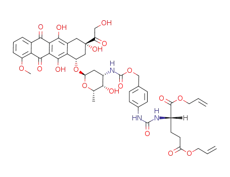 N-<4-(dipropen-2-yl-L-glutamylcarbonylamino)benzyloxycarbonyl>doxorubicin