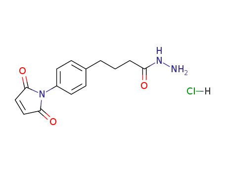 4-(4-(N-maleimido)phenyl)butyric acid hydrazide hydrochloride