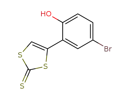 4-(5-bromo-2-hydroxy-phenyl)-[1,3]dithiole-2-thione